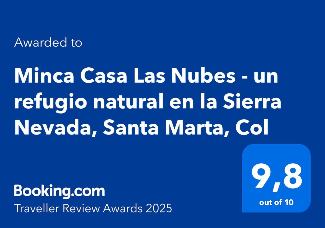 Minca Casa Las Nubes - Un Refugio Natural En La Sierra Nevada, Santa Marta, Col エクステリア 写真